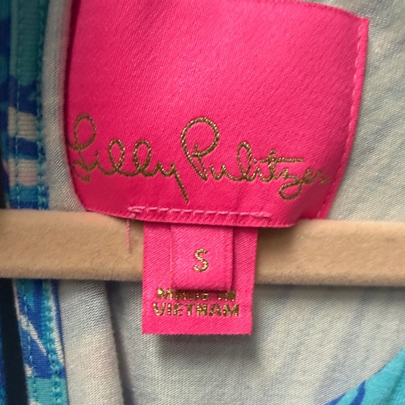 Lilly Pulitzer Pink and Blue Dress - Picture 2 of 3